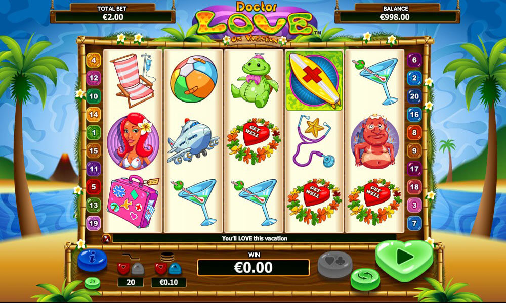 Doctor Love on Vacation Online Pokie