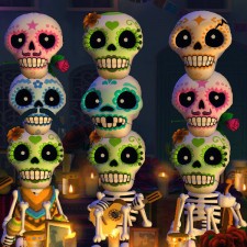 Pokie Esqueleto Explosivo