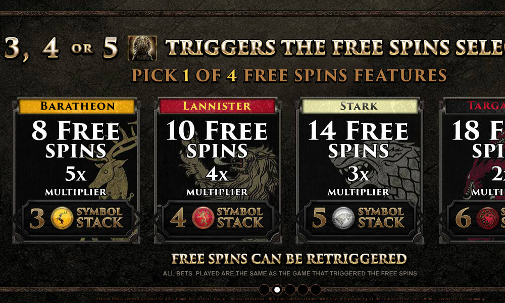 Free Slot Game of Thrones