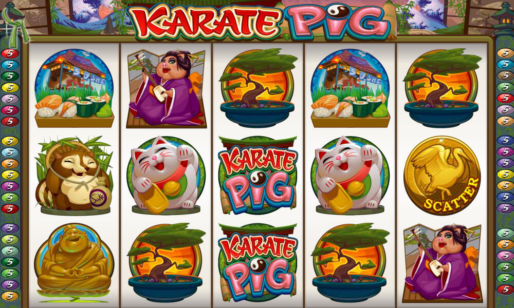 Karate Pig Pokie