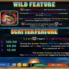 Wild Catch Pokie Feature